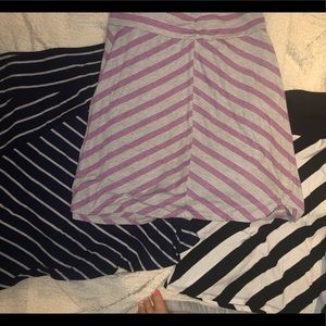 3 cotton skirts